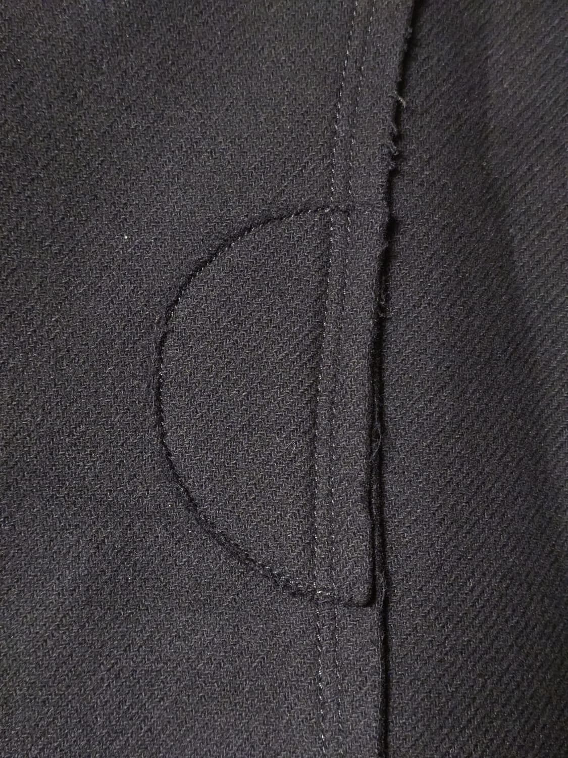 [M-L] 자라 아더에러 울 블렌드 봄버 자켓 블랙 상품이미지5