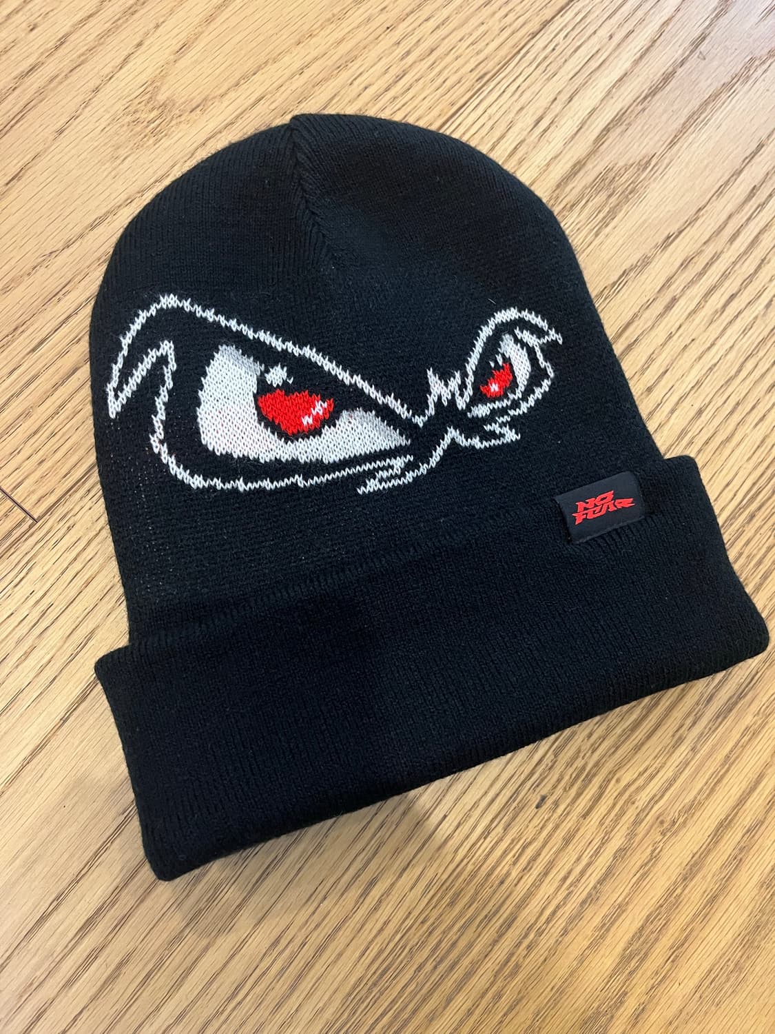 NO FEAR 커프스비니 블랙 상품이미지1