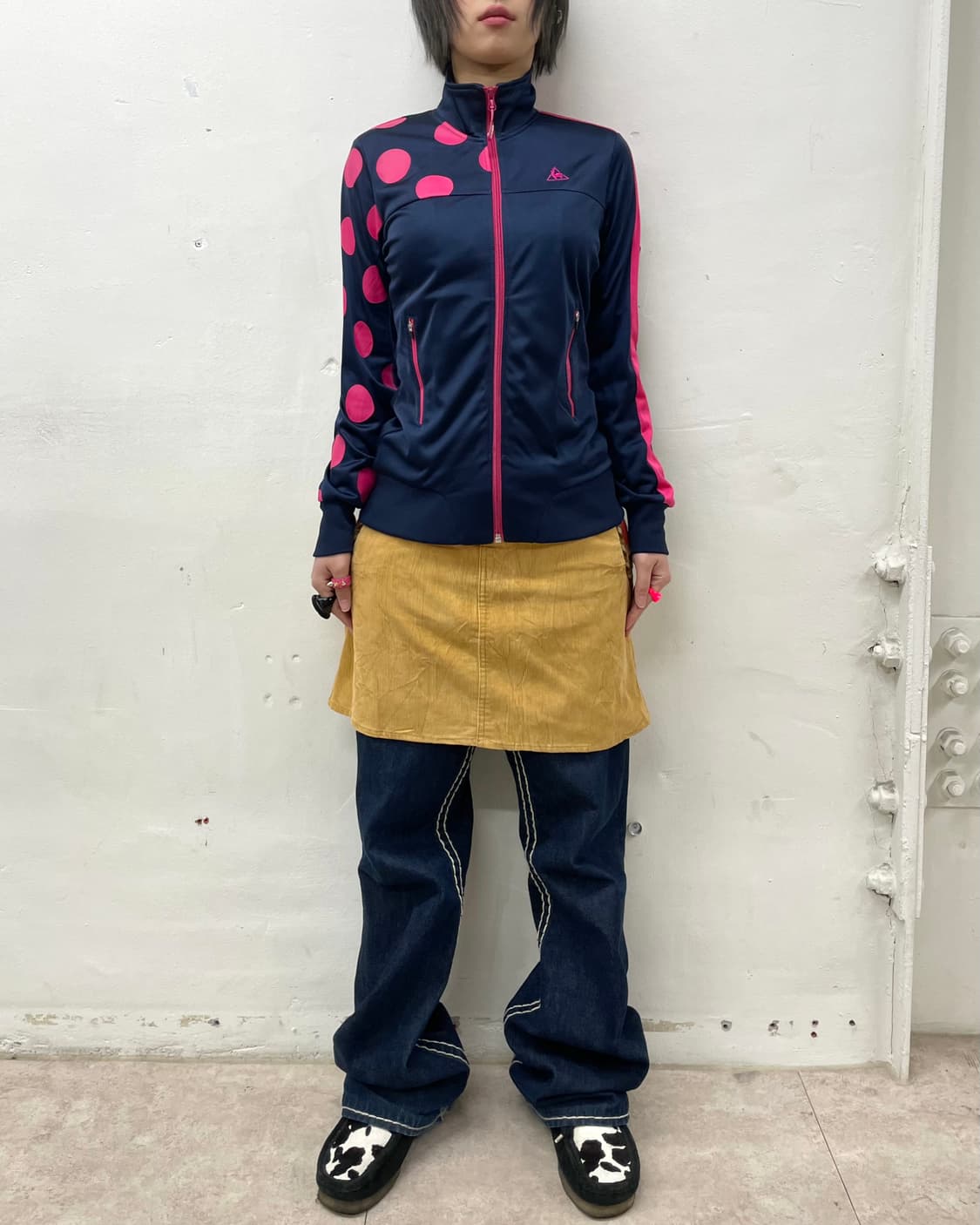  Le Coq Sportif Pink Dot Track Top 상품이미지4