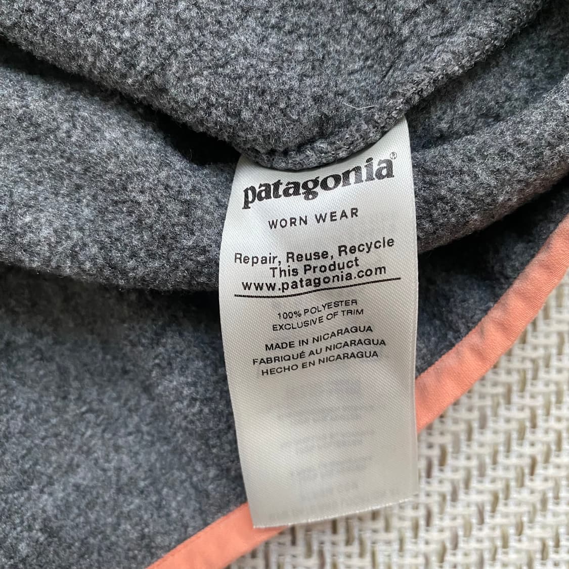 파타고니아 신칠라 비비드애프리콧 S 상품이미지8