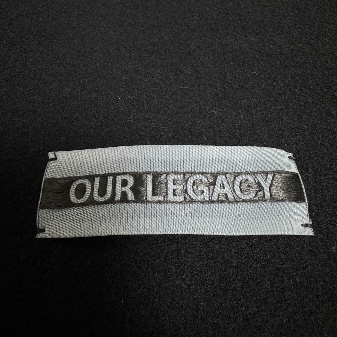 아워레가시 블랙 에스테이트 울 스카프 목도리 상품이미지2