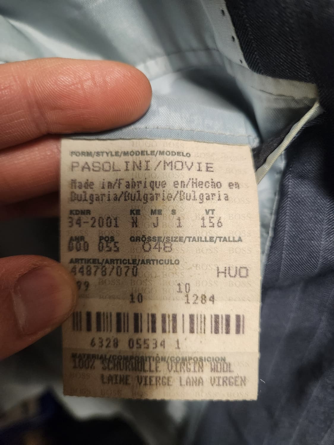 휴고보스 빈티지 블레이져 48사이즈 m정도 상품이미지3