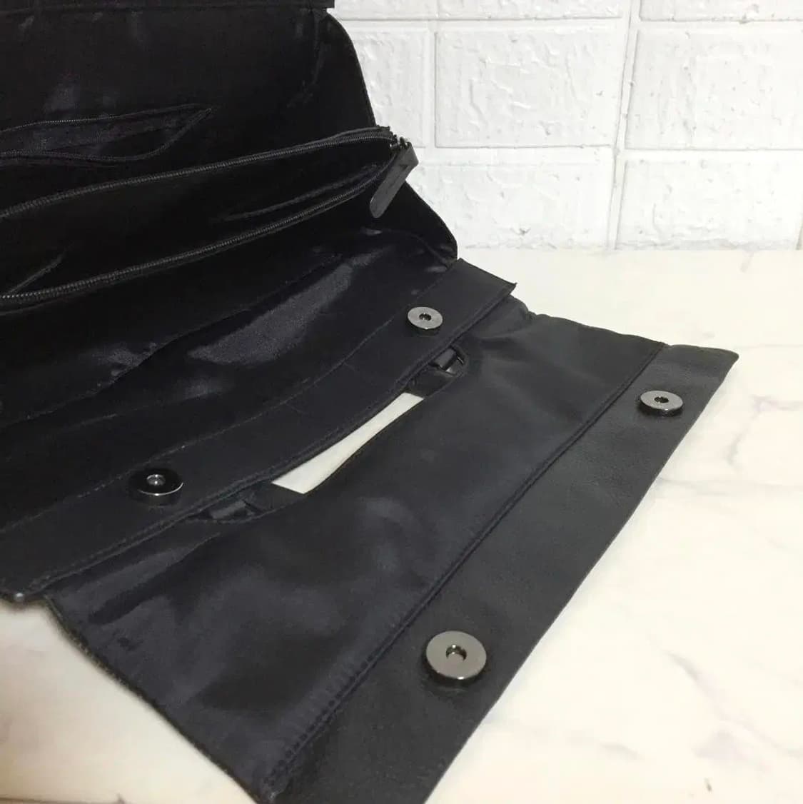 요지 야마모토 Y'SACCS 소가죽 나일론 토트백 상품이미지7