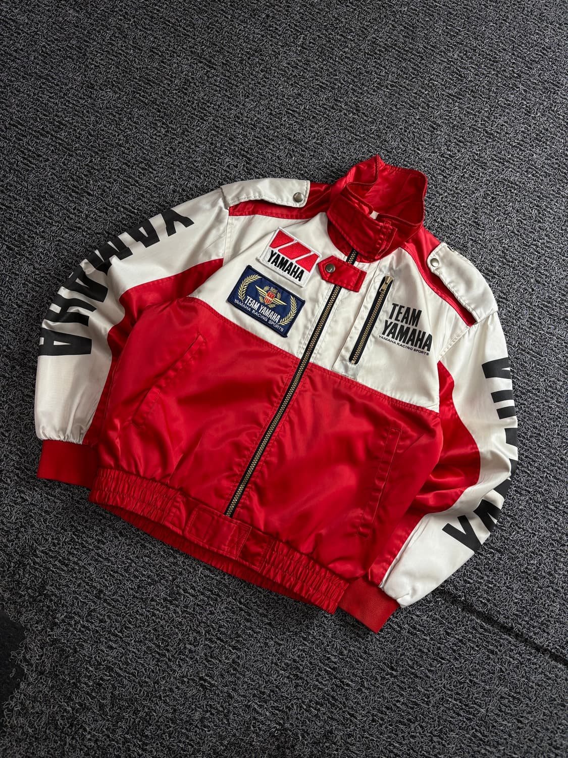 야마하 팀 멀티패치 디테일 레이싱 자켓 3991 상품이미지1