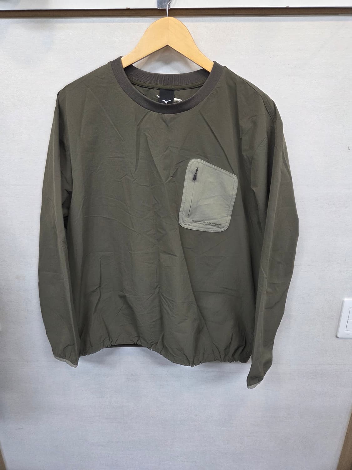 미즈노 신형 스몰로고 웜업 우븐자켓 L 상품이미지1