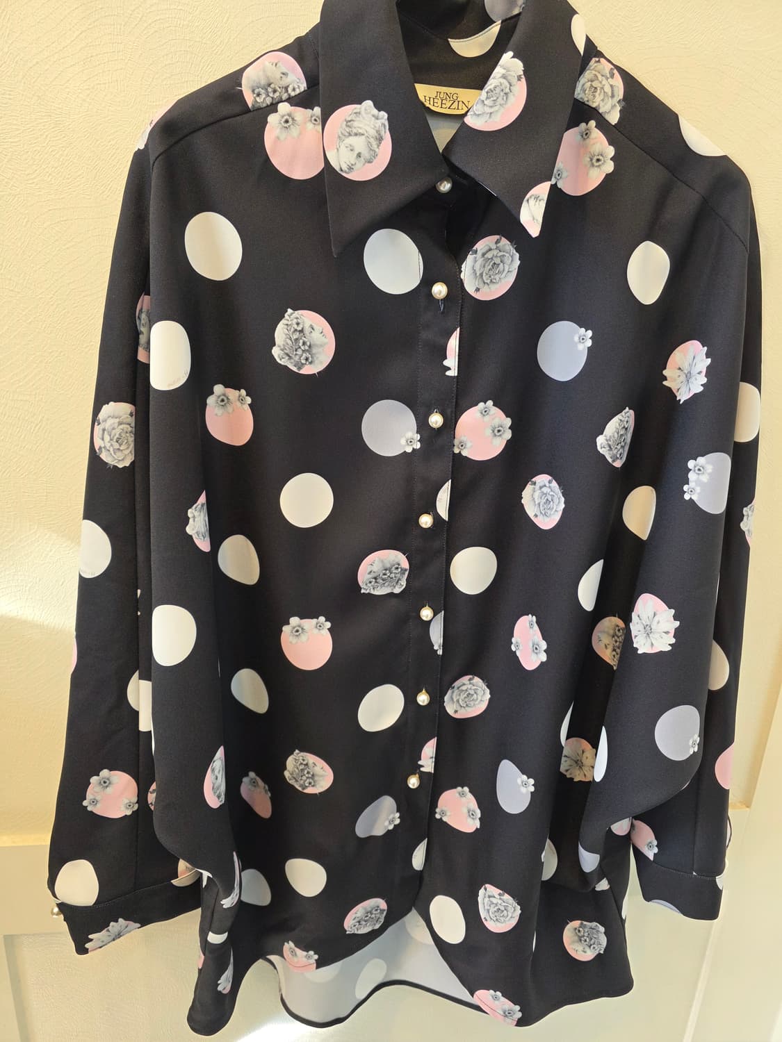 JUNG HEEZIN 패턴 블라우스 상품이미지2