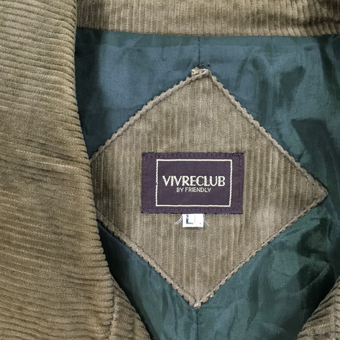 투티/0329 VIVRECLUB 코듀로이 자켓 블레이저 JPN빈티지 일본 상품이미지3