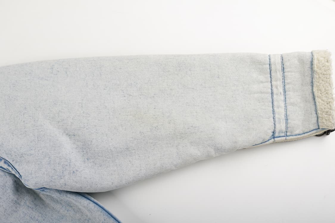 [M] 자라 B-3 모티브 연청 데님자켓 상품이미지4