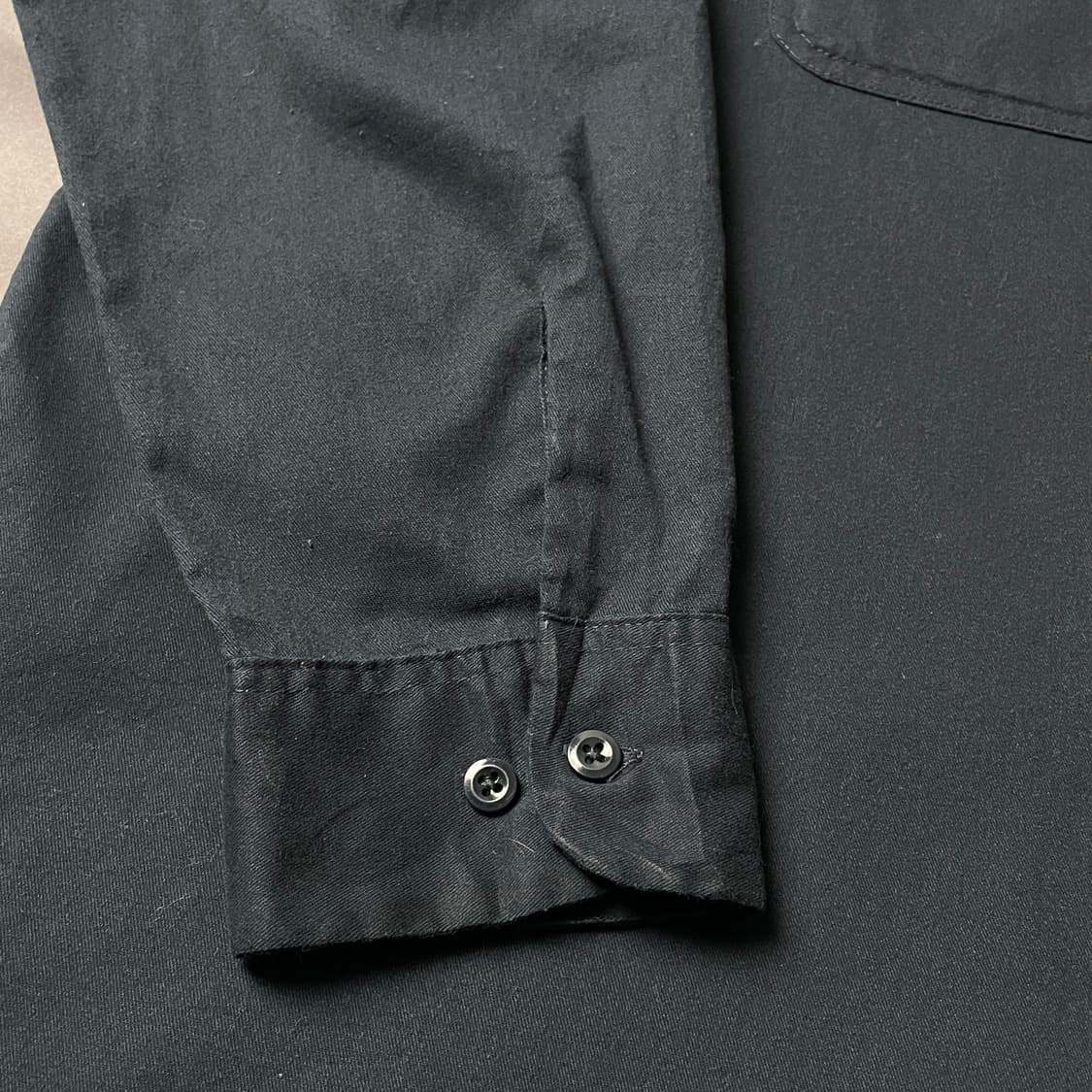 DICKIES 디키즈 빈티지 네이비 플랩포켓 워크 셔츠 A00797 상품이미지5