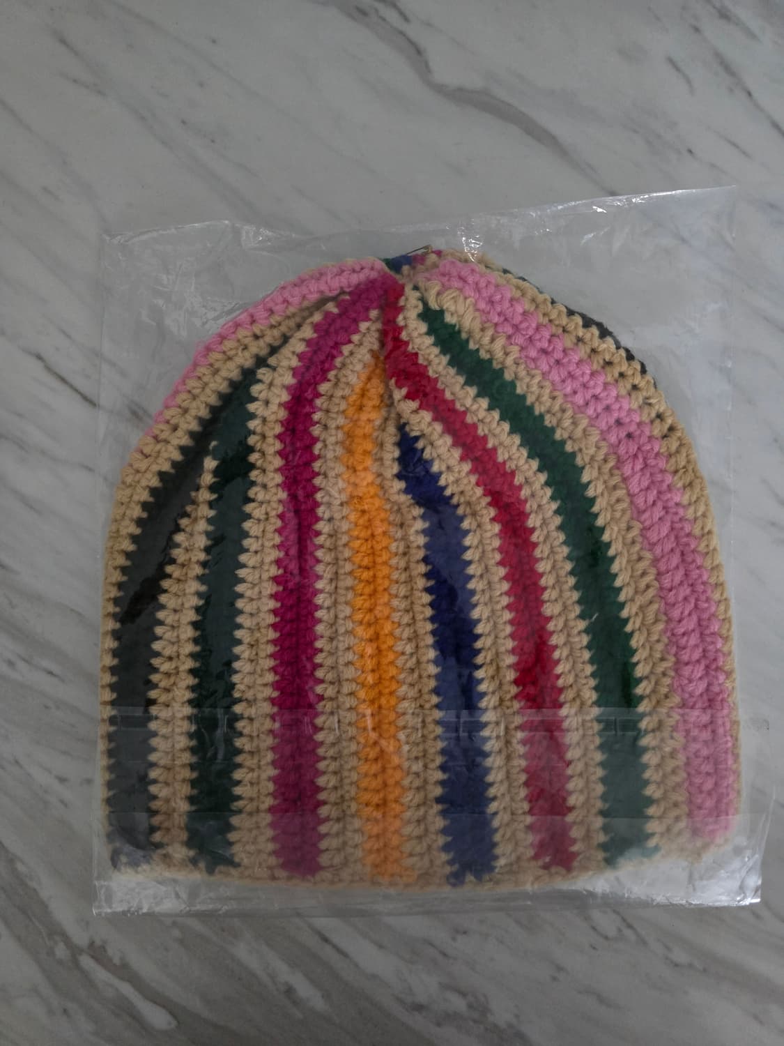 Corteiz 코르테이즈 빅 크로셰 비니 V2 멀티 스트라이프 상품이미지2