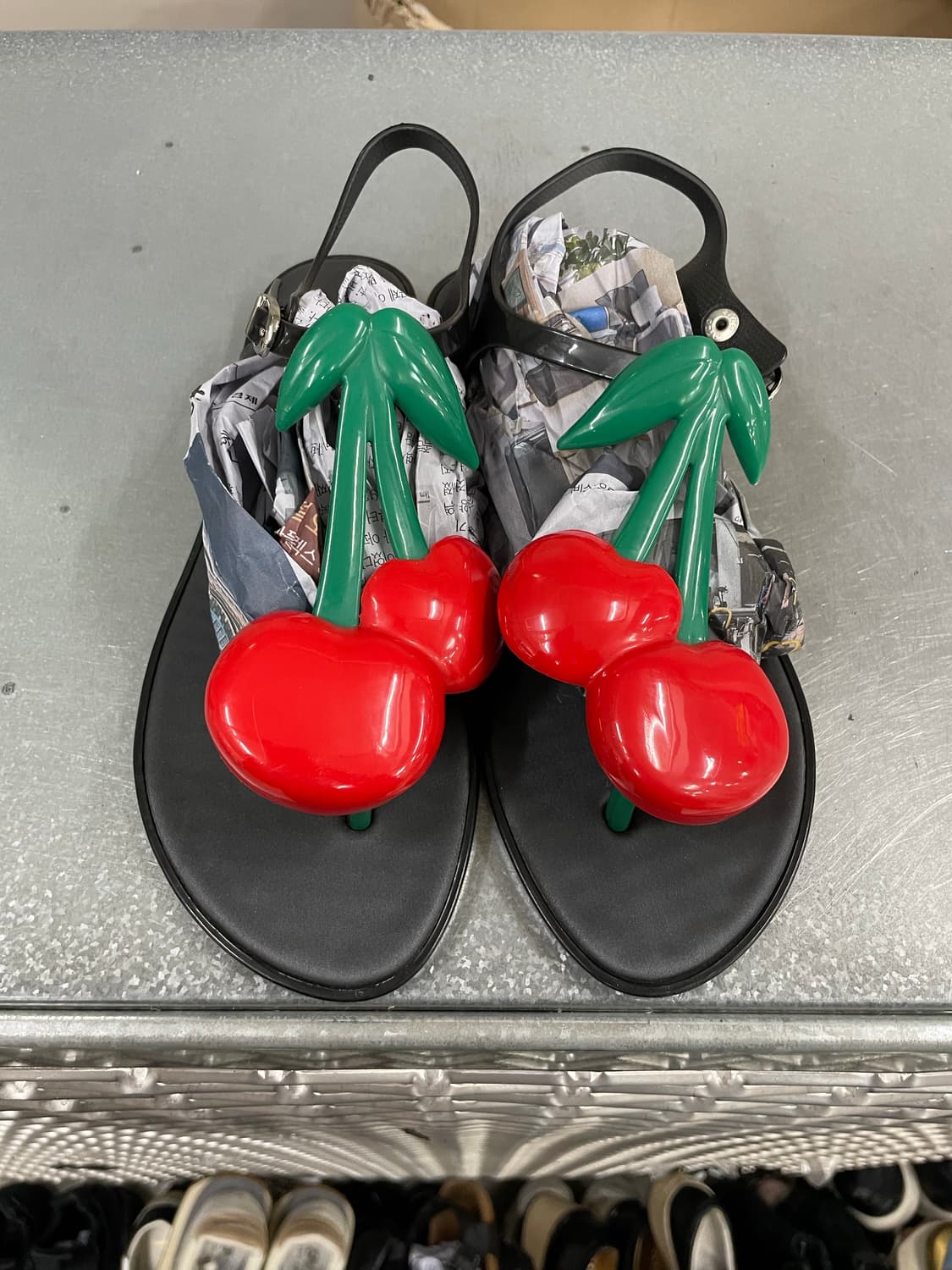 멜리사 체리 젤리슈즈 us8 상품이미지5