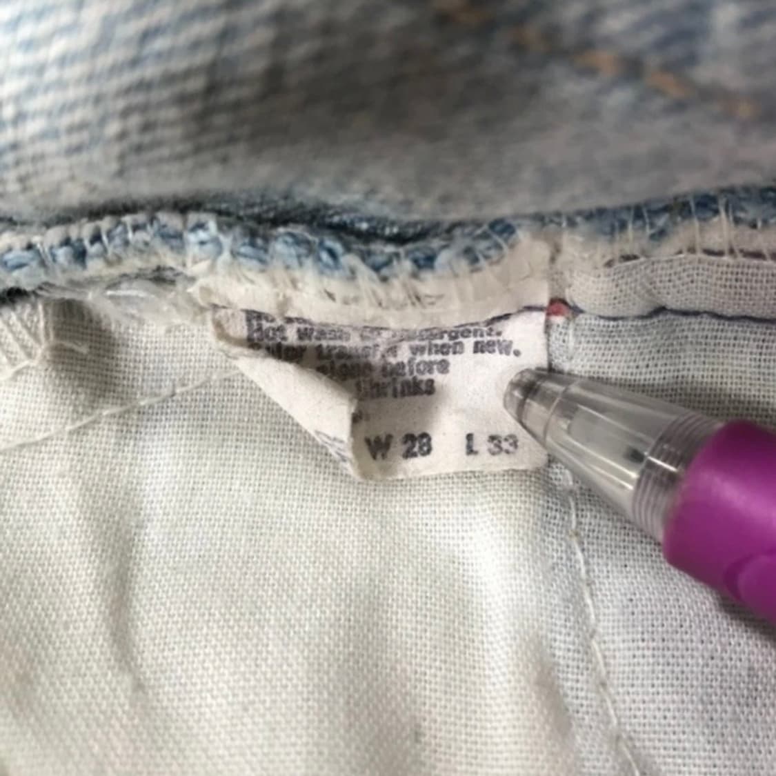 리바이스 746 부츠컷 오렌지탭 상품이미지4