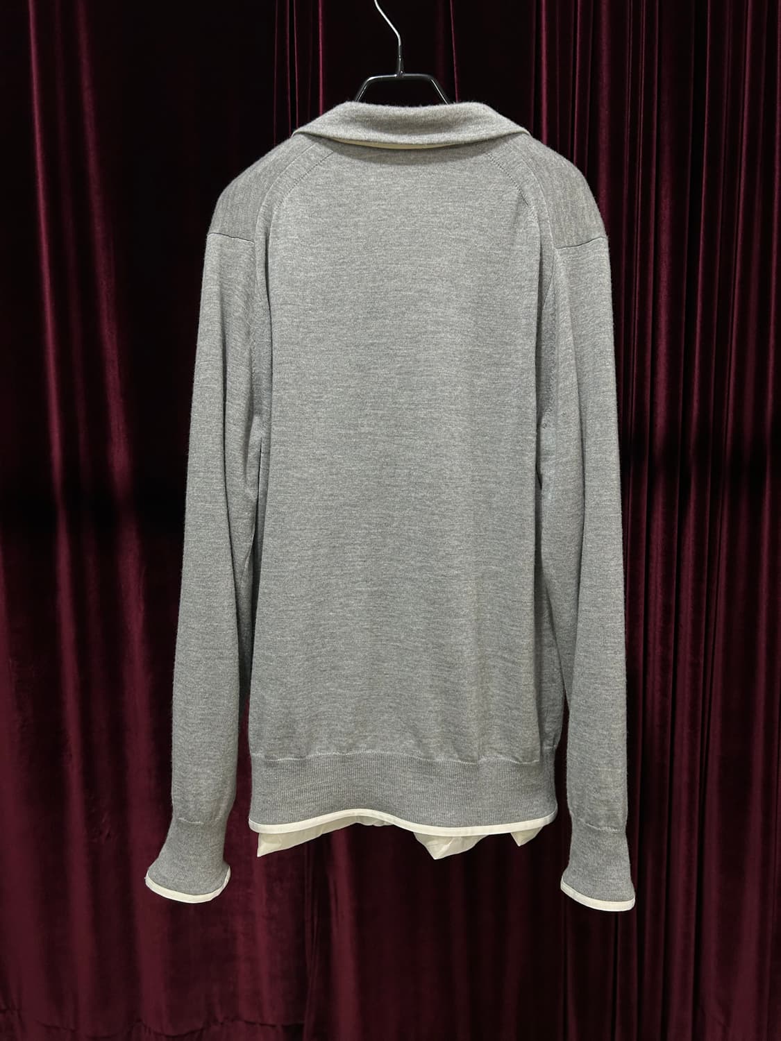 SACAI piping knit jacket 상품이미지7