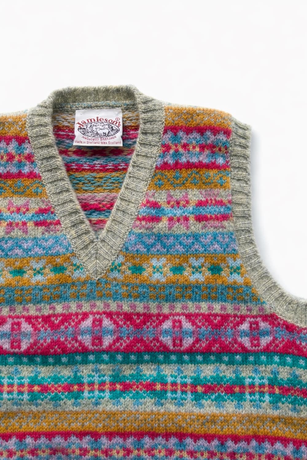 제이미슨스 페어아일 니트 베스트 상품이미지3