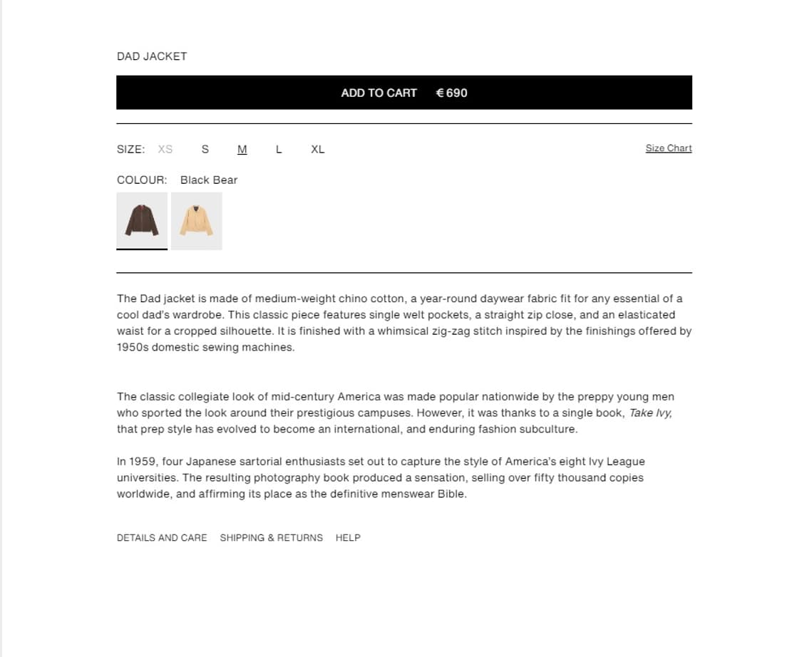 Phipps 대드 자켓 m 상품이미지2