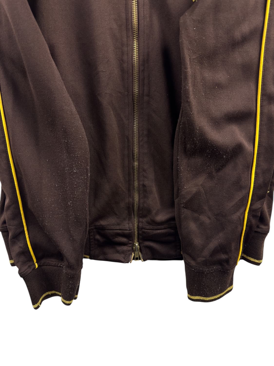 JPN 펑크 Y2K 브라운 스컬 프린팅져지1547 상품이미지4