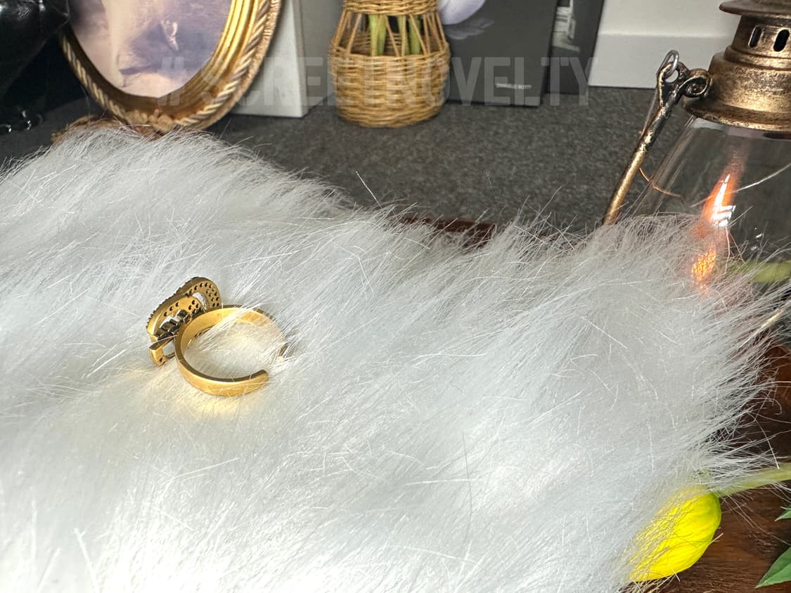 구찌 클래식 GG 이니셜 반지 골드 상품이미지4