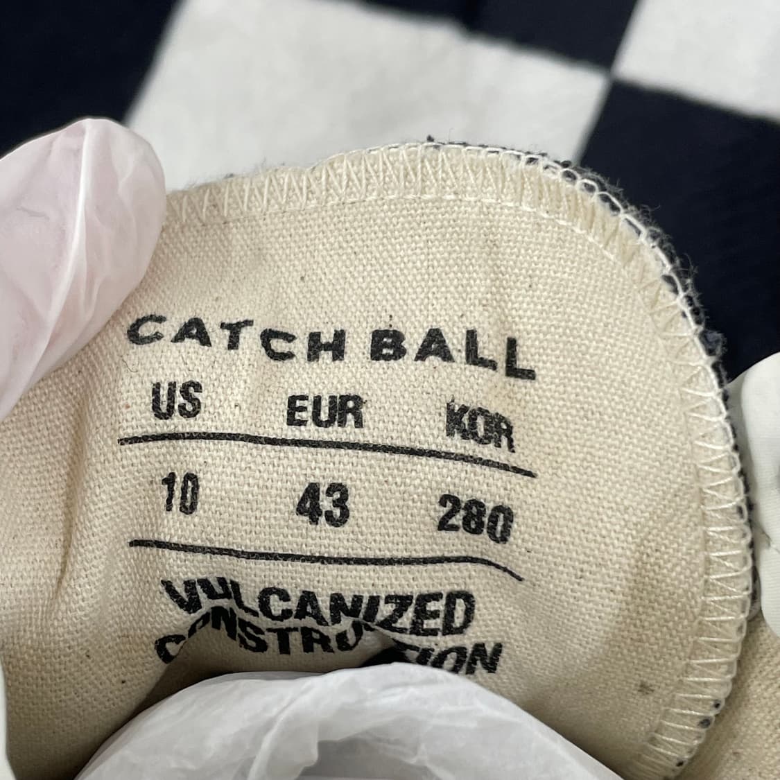 525) CATCH BALL 캐치볼 스니커즈 280mm 상품이미지9