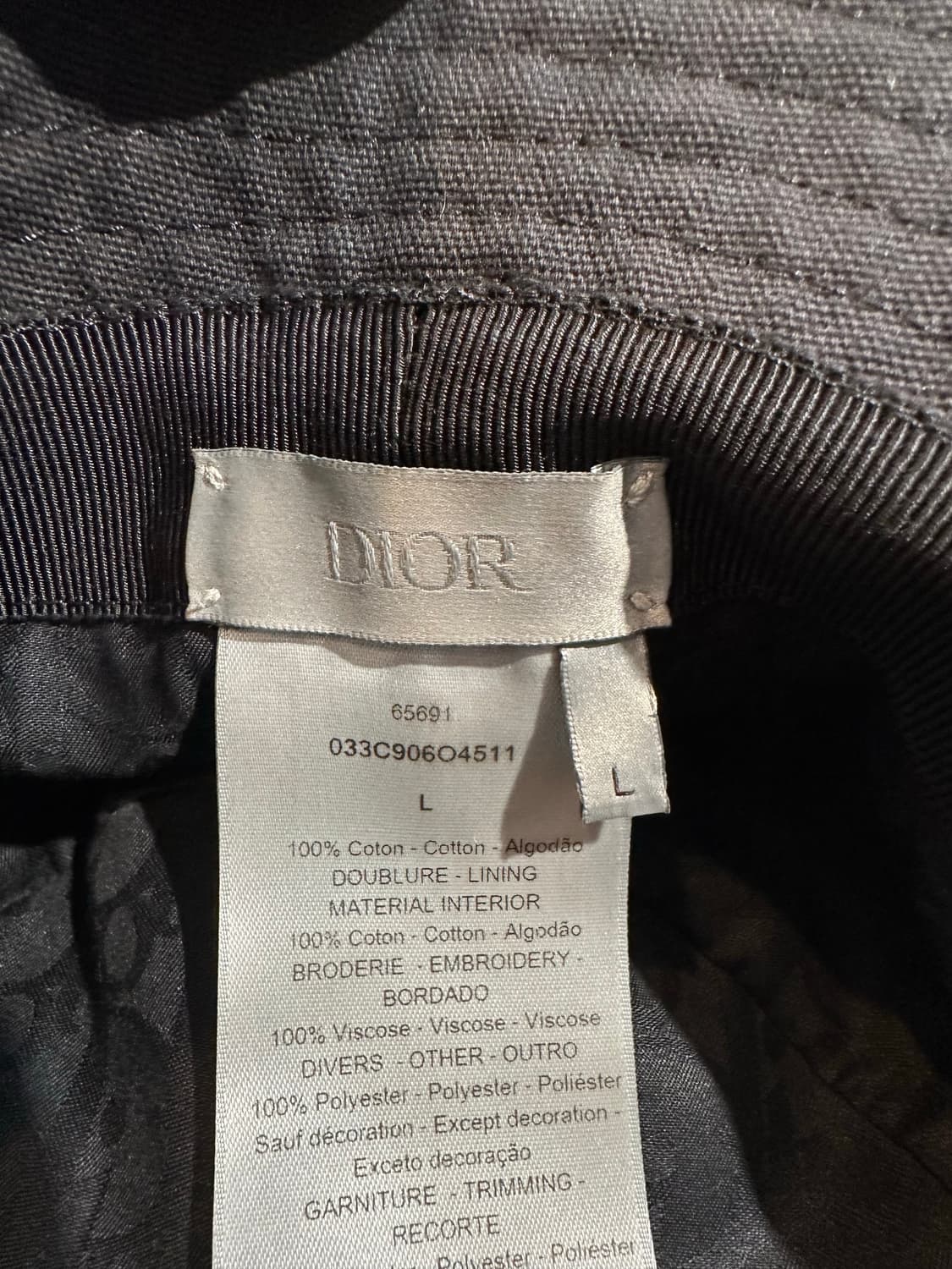 디올 x 케니 샤프 버킷햇 상품이미지2