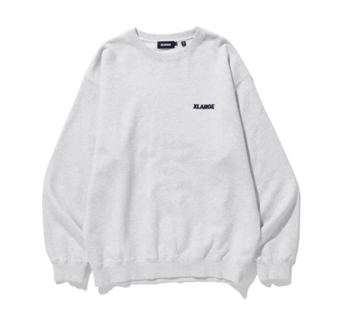 엑스라지 크루넥 애쉬 그레이 상품이미지2