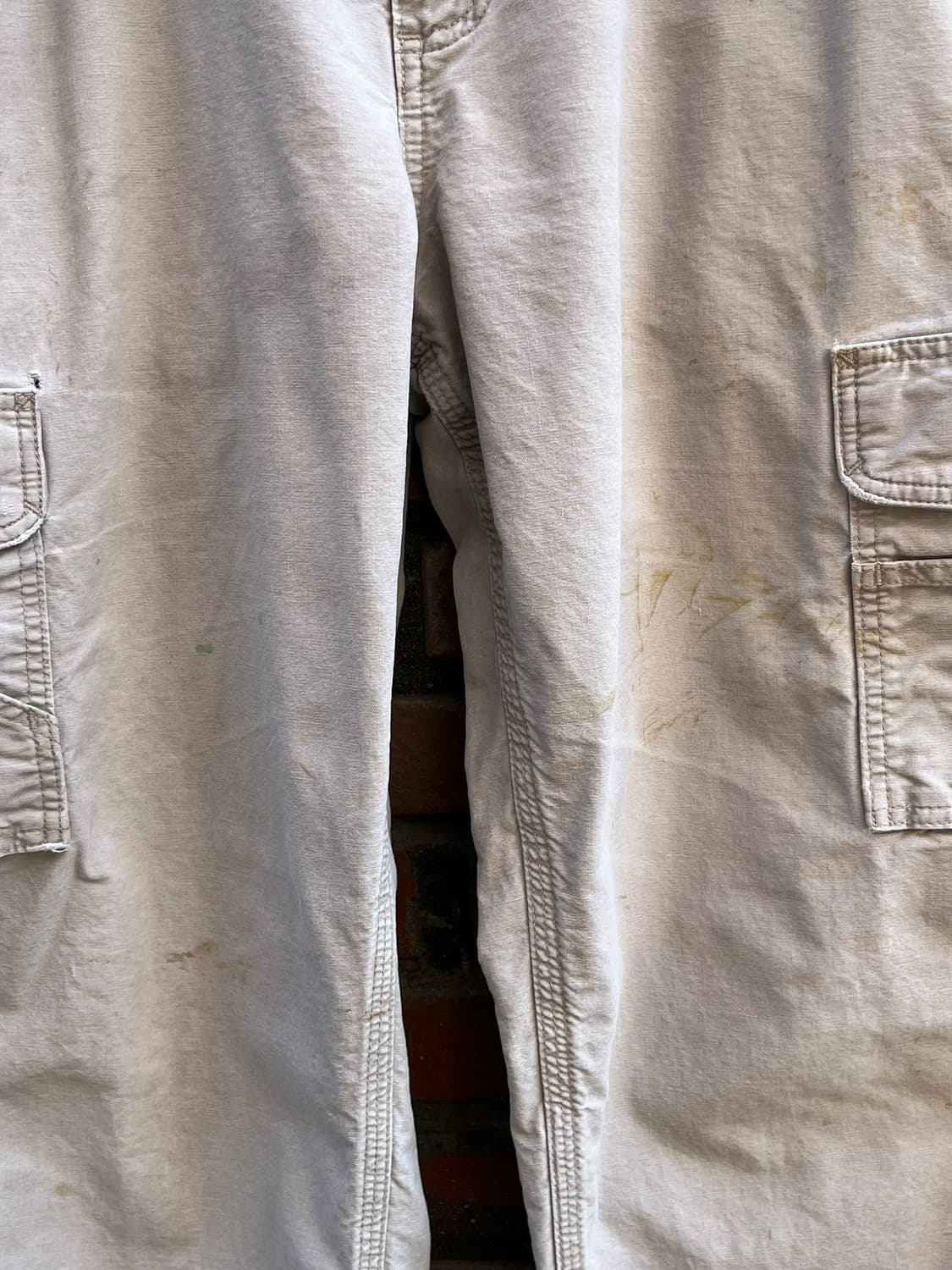 [36x30] 칼하트 빈티지 카고팬츠 베이지 워크웨어 팬츠 D280 상품이미지6