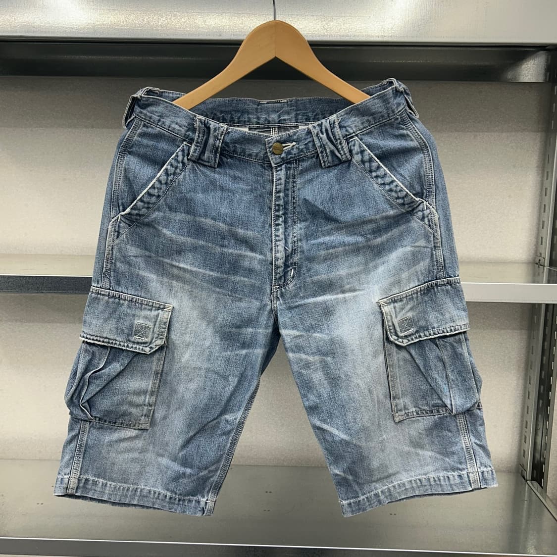 (~30)칼하트 건빵반바지-Y109 상품이미지1