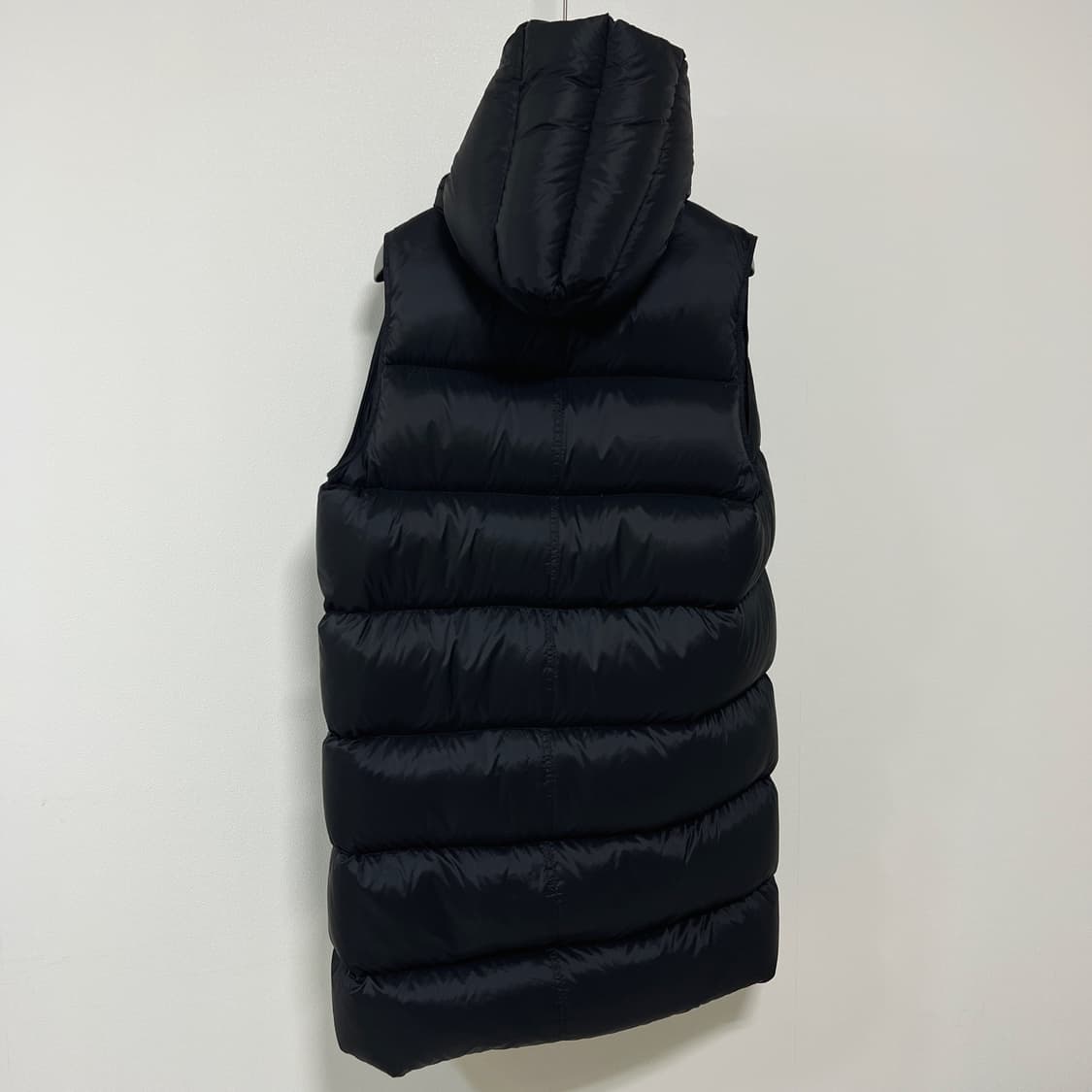 릭오웬스 16FW "MASTODON" 후디드 구스다운 롱패딩 베스트 상품이미지4