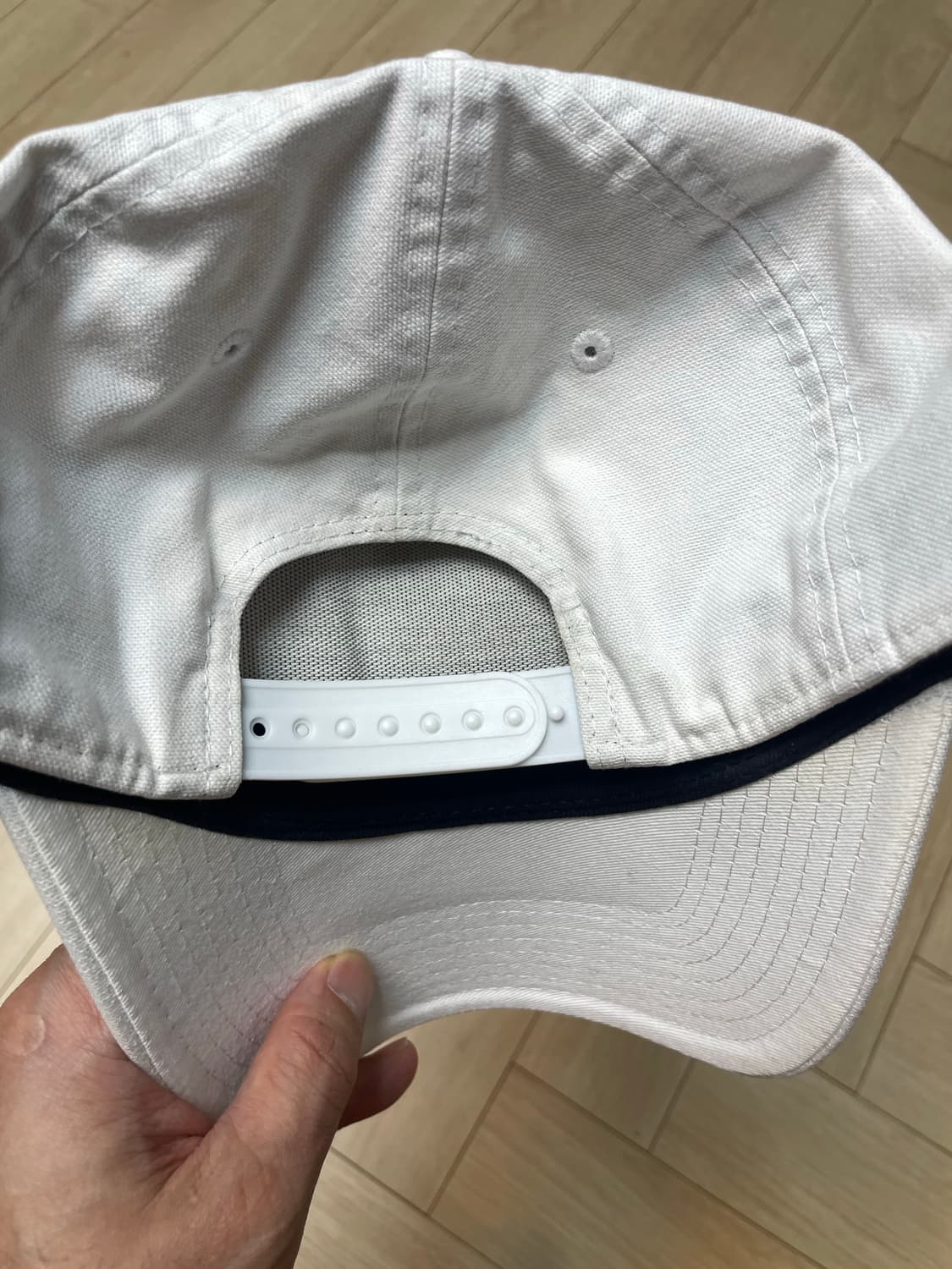 뉴에라 NYC 성조기 흰색 볼캡. 상품이미지2