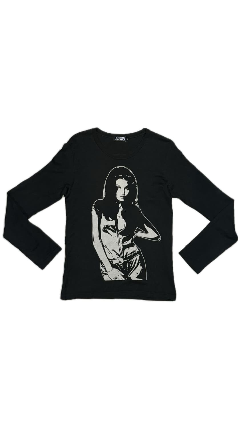 히스테릭 글래머 히스걸 롱슬리브 티셔츠 상품이미지1