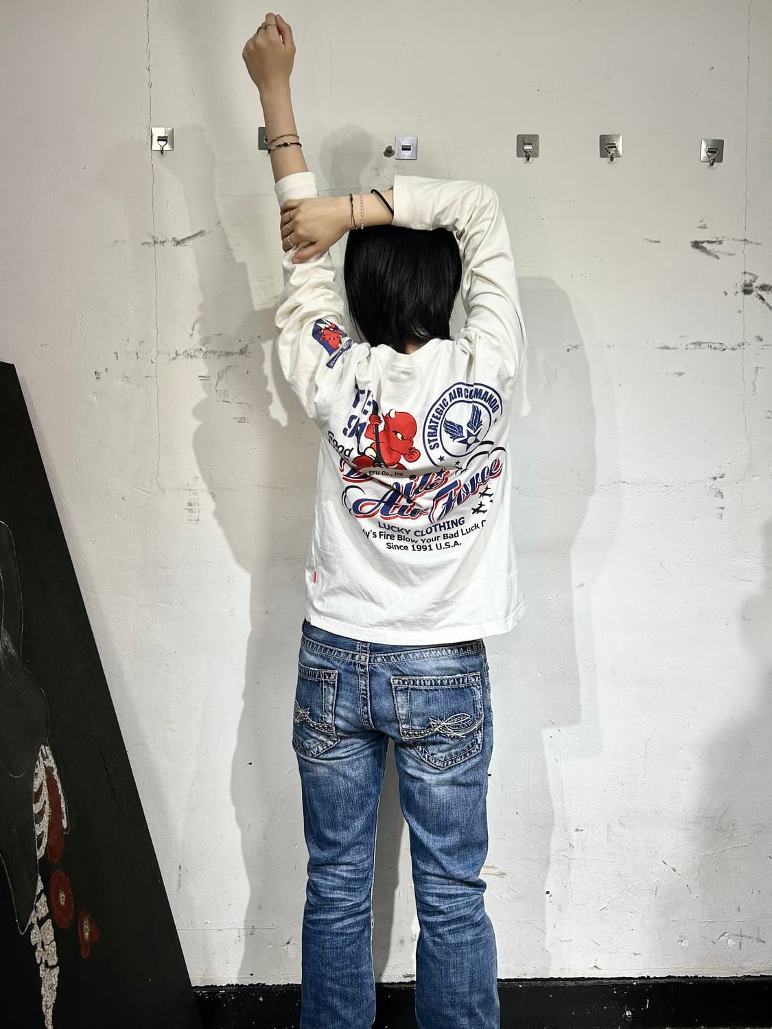 90s 테드컴퍼니 극희귀 롱슬리브 긴팔티 상품이미지9