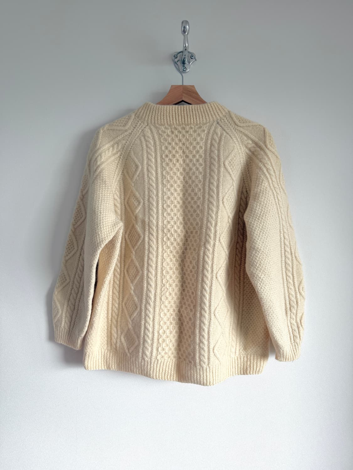 한림(Hallim) 핸드메이드 울 니트 가디건 상품이미지4