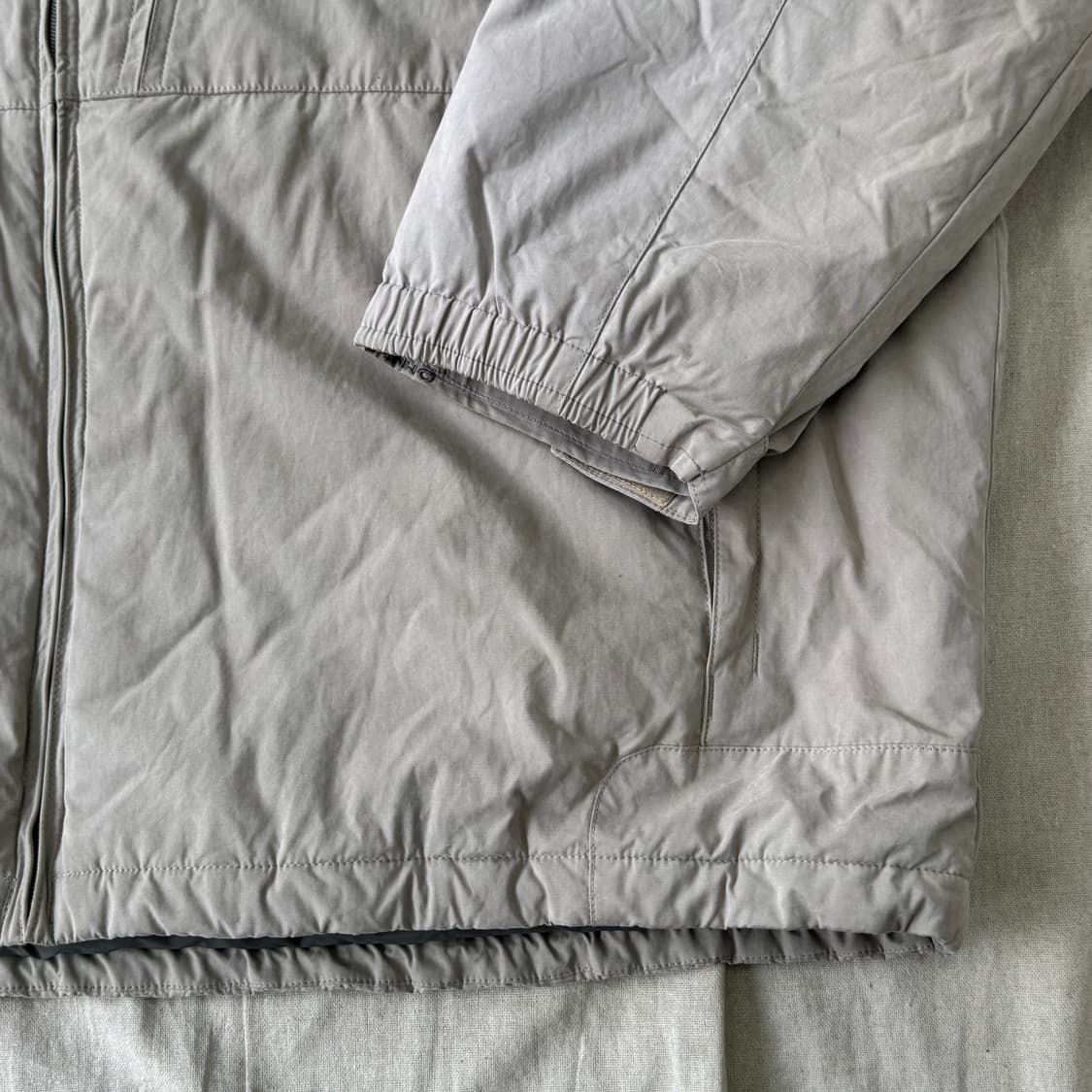 컬럼비아 해외판 빈티지 더티베이지 패딩 점퍼 XXL 상품이미지3