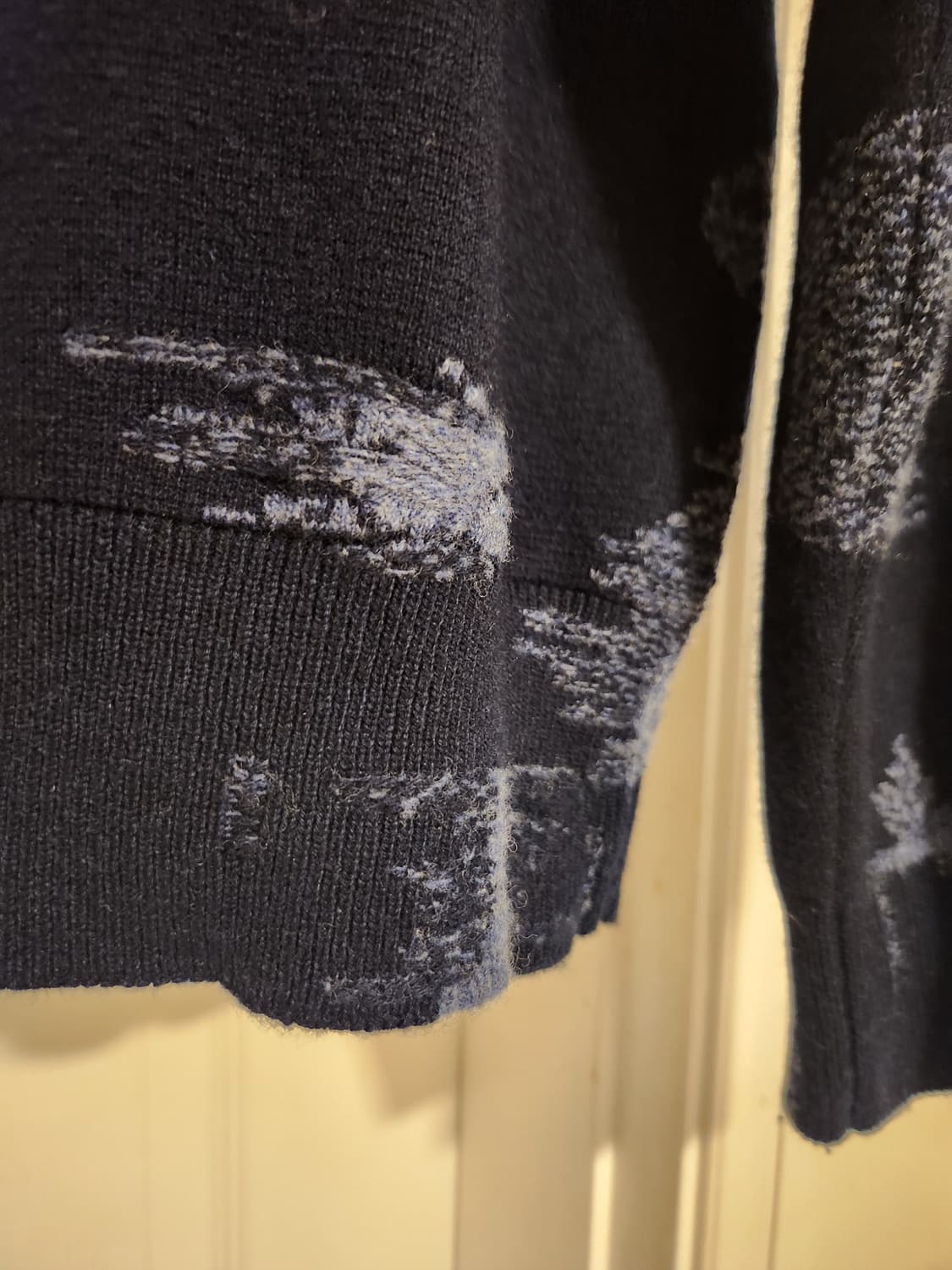 (정품)샤넬 배리 BARRIE 네이비 니트 상품이미지5