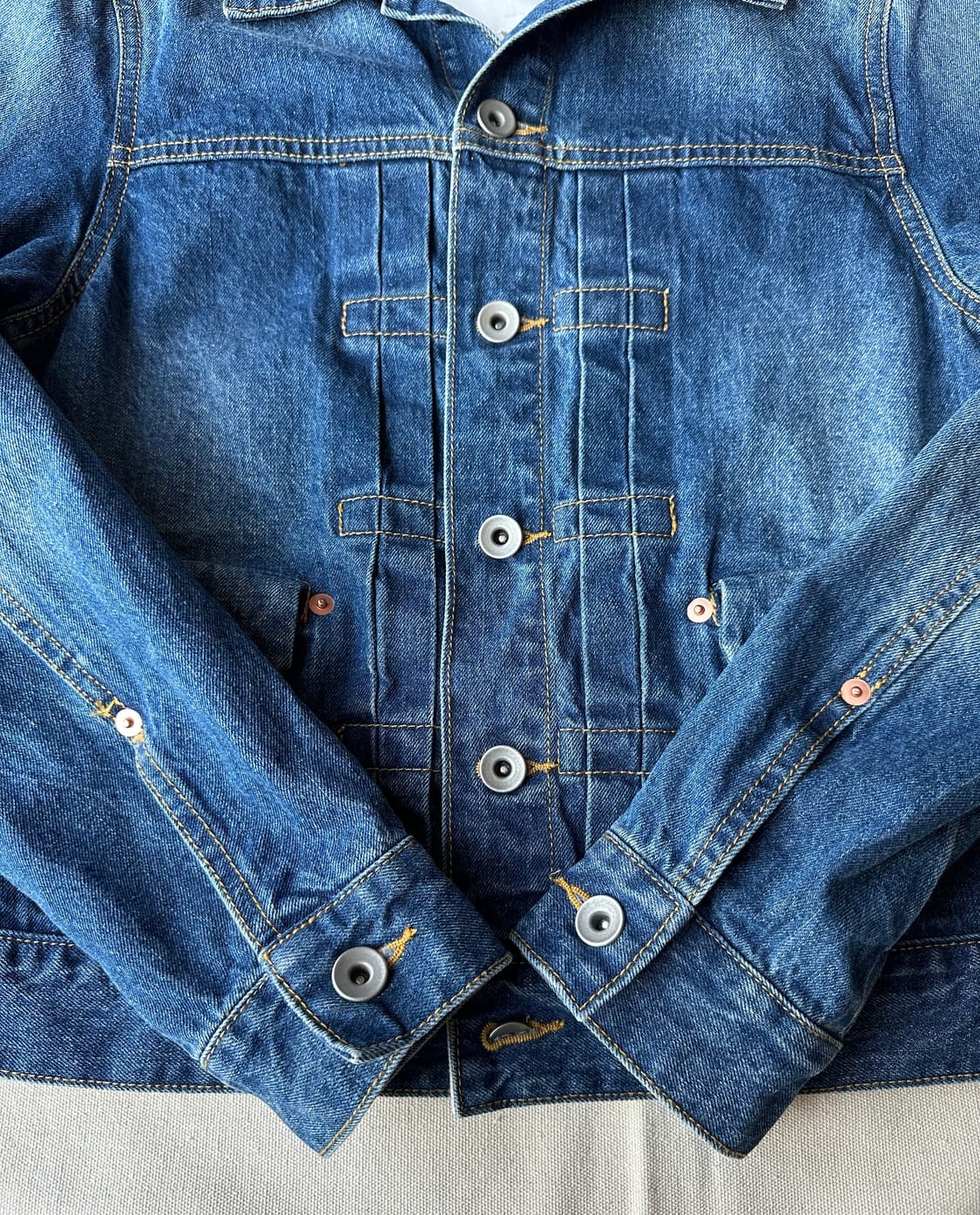 Dessin JPN 데생 크롭 데님 자켓 여성용 2 상품이미지5