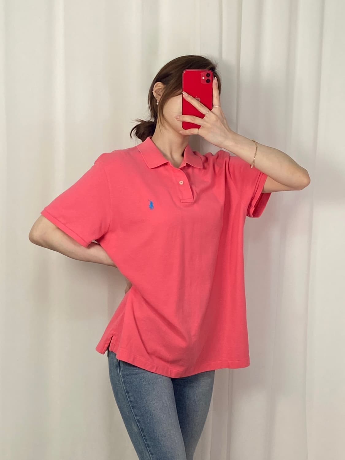 폴로 연핑크 PK  상품이미지2