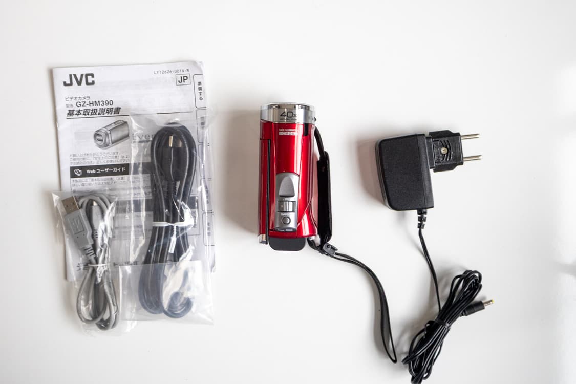 JVC GZ-HM390-R / 빈티지 디지털 캠코더 상품이미지9