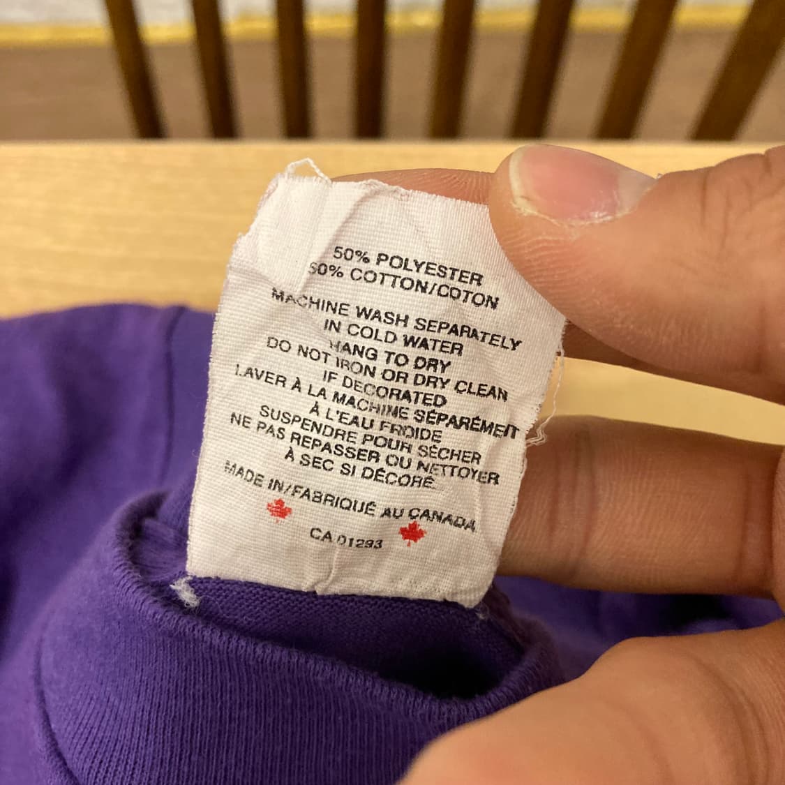 90s 빈티지 자수 디테일 싱글스티치 반팔 티셔츠 상품이미지7