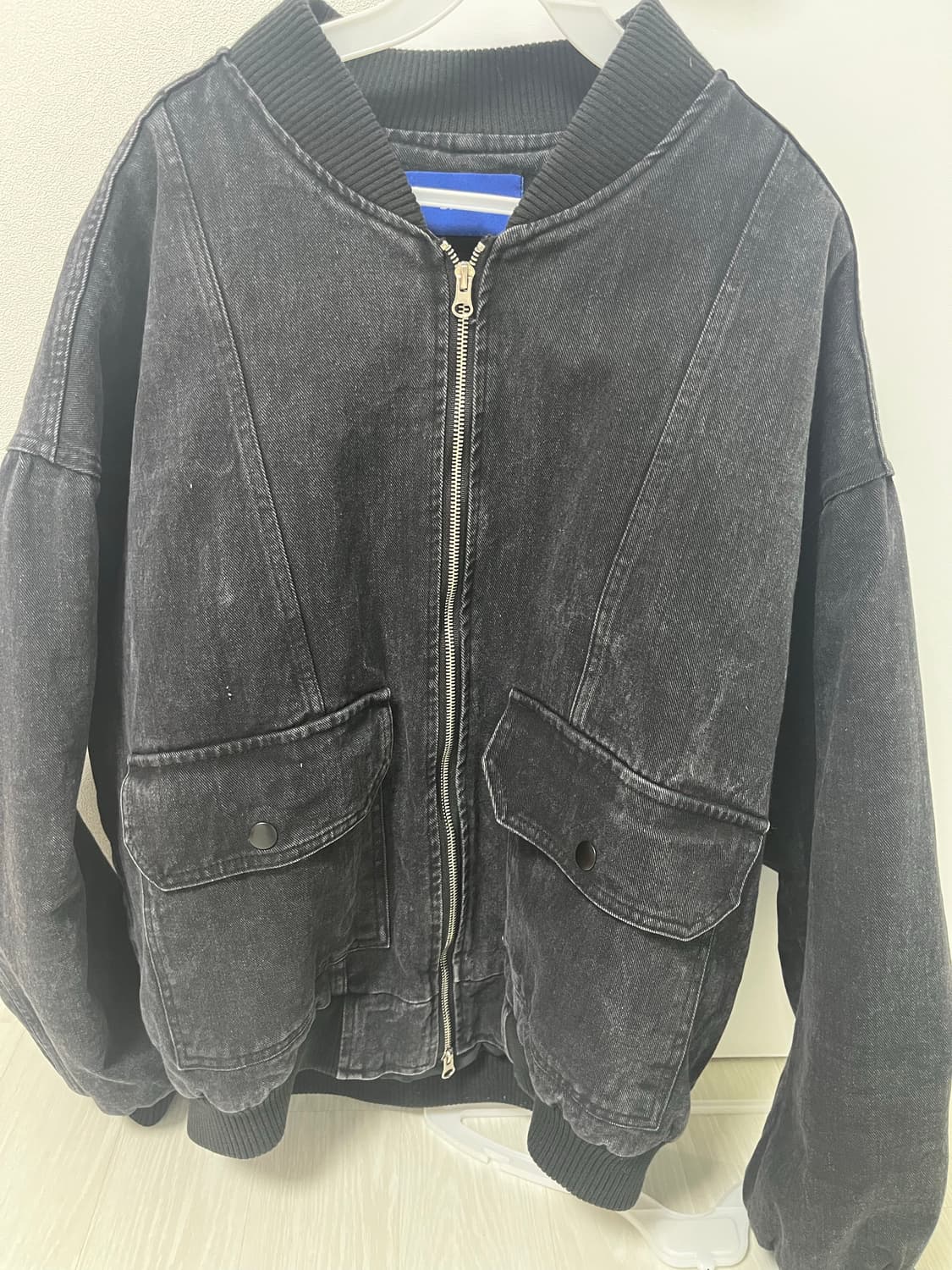 데님 봄버 자켓 상품이미지2