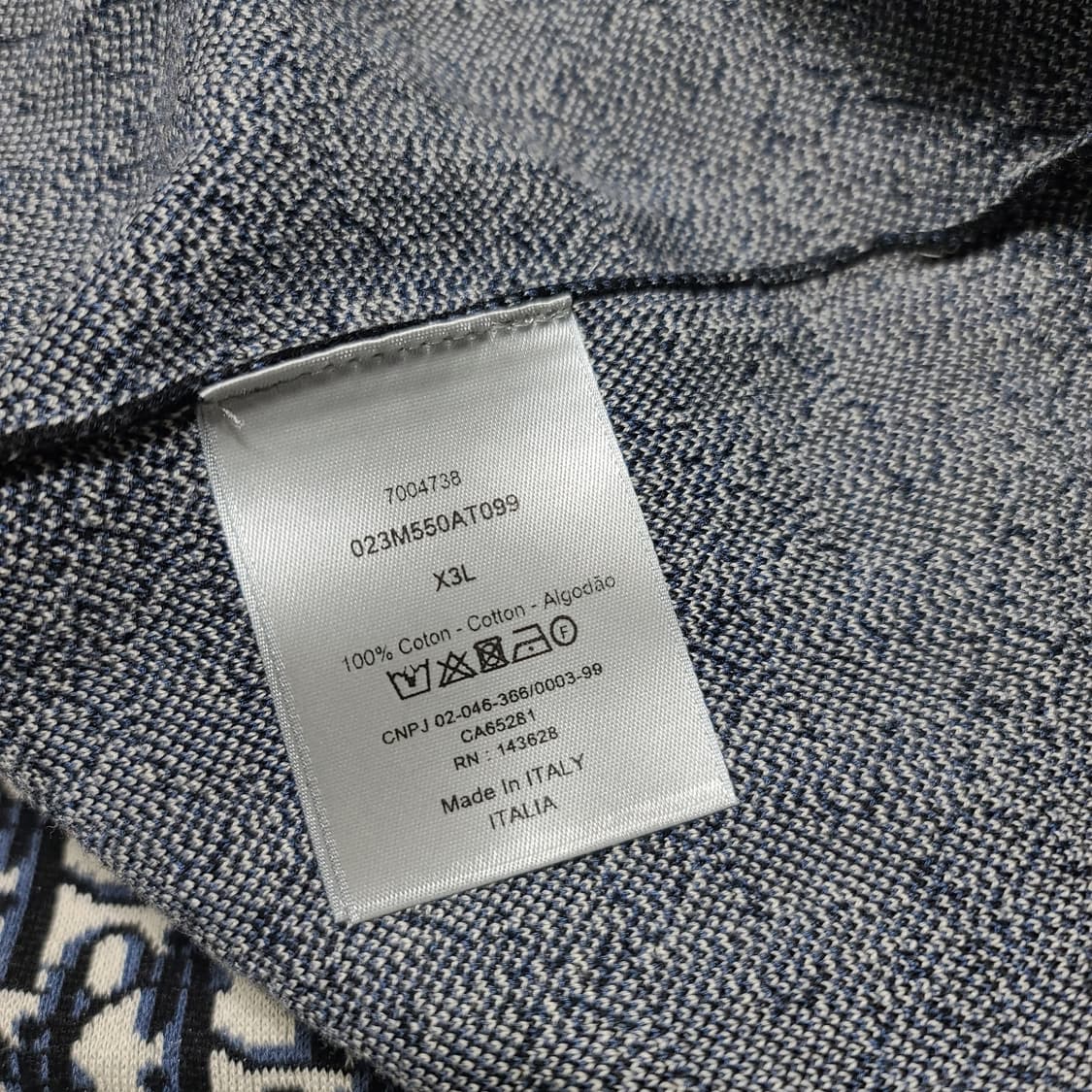 디올 오블리크 오버 셔츠[3L] 상품이미지8