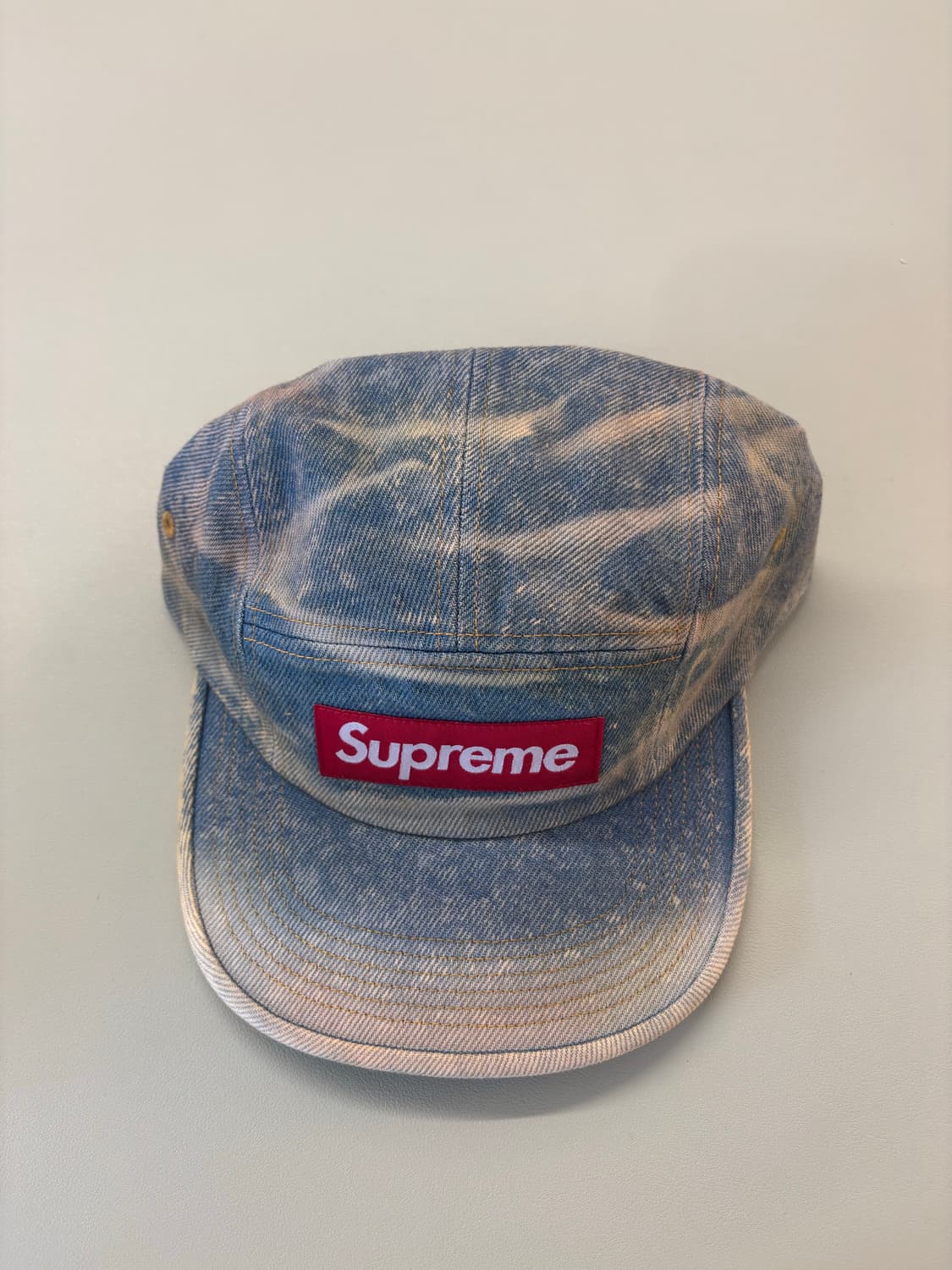 Supreme sanding denim campcap 상품이미지1