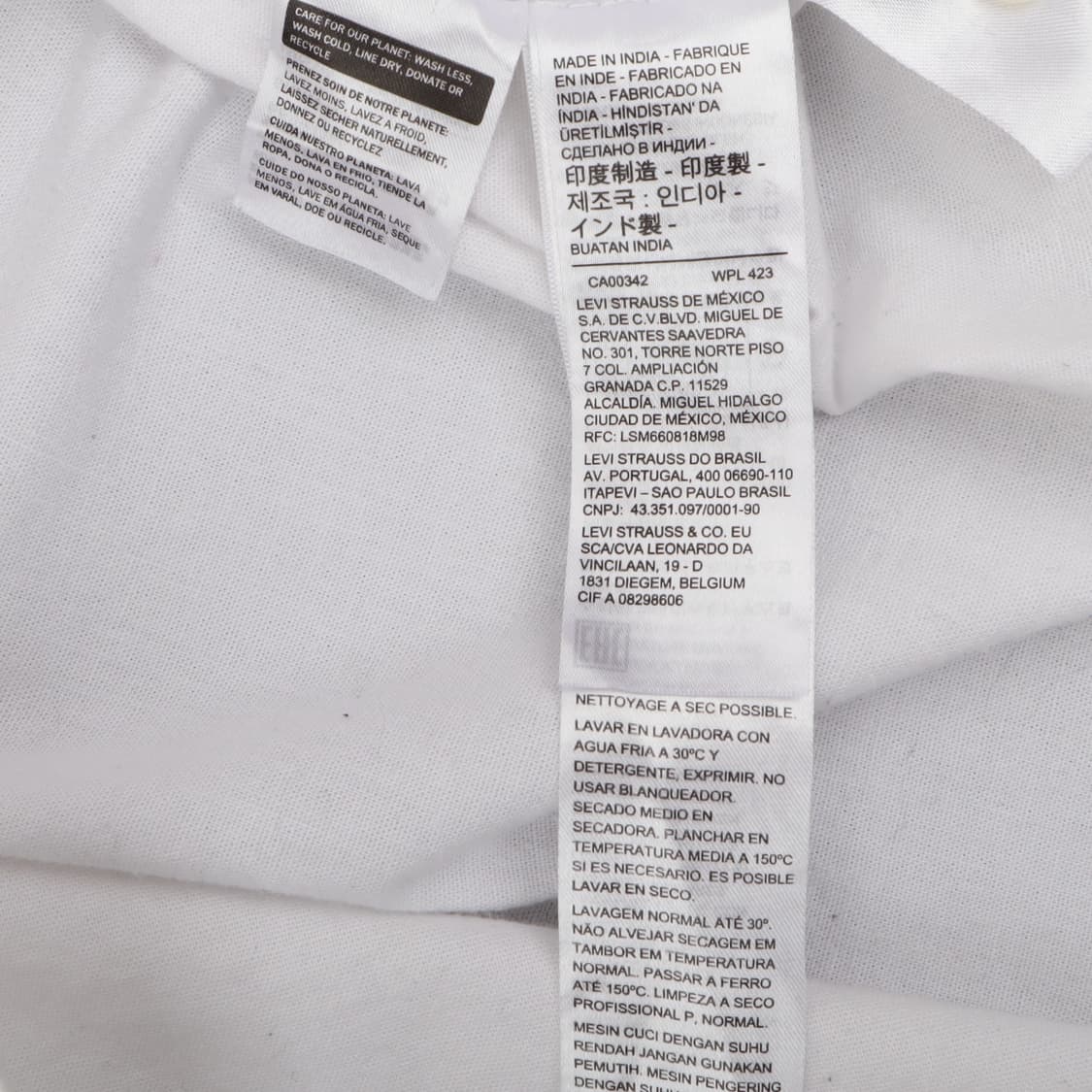 리바이스 화이트 옥스포드 셔츠 상품이미지9