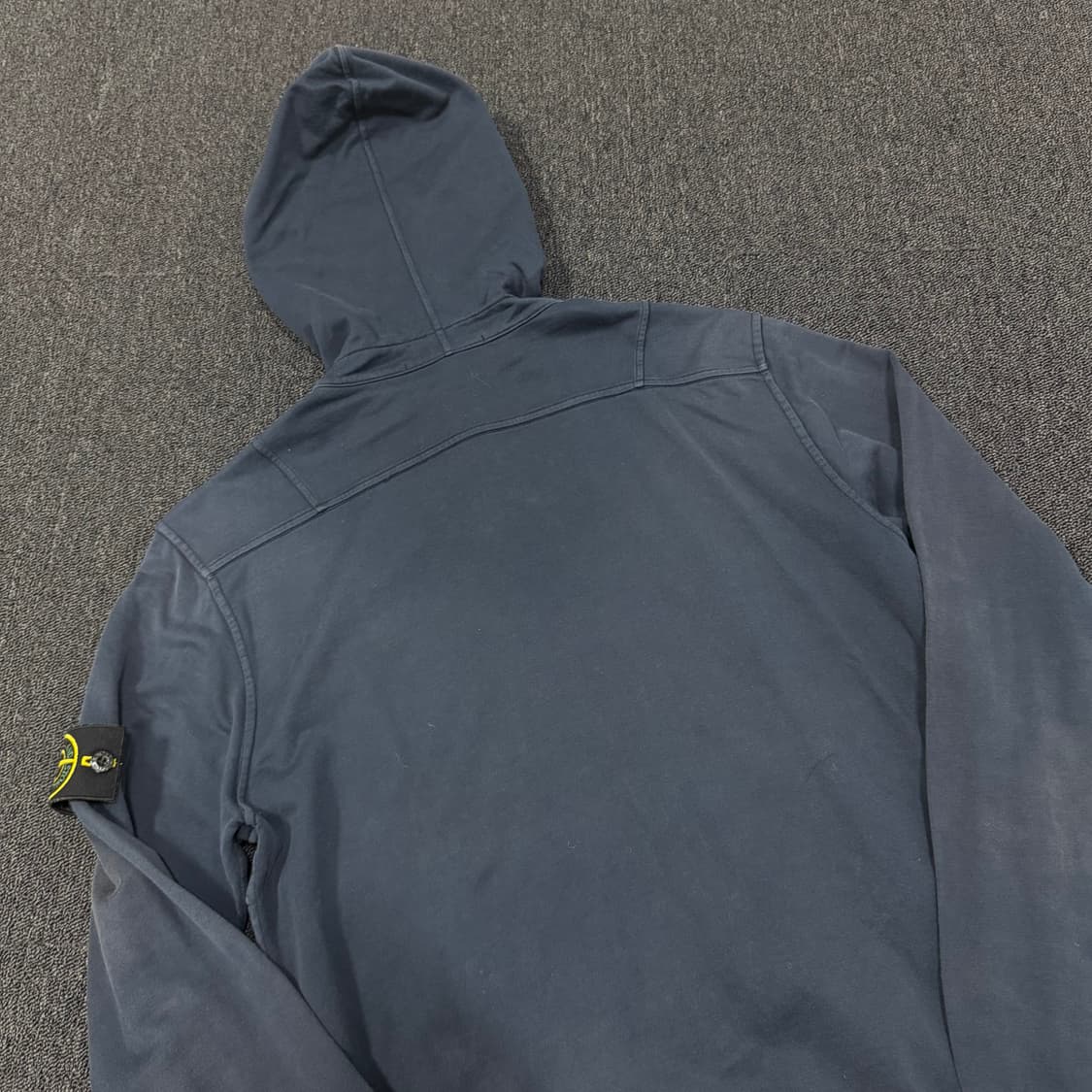 스톤아일랜드 네이비 후드집업 상품이미지5