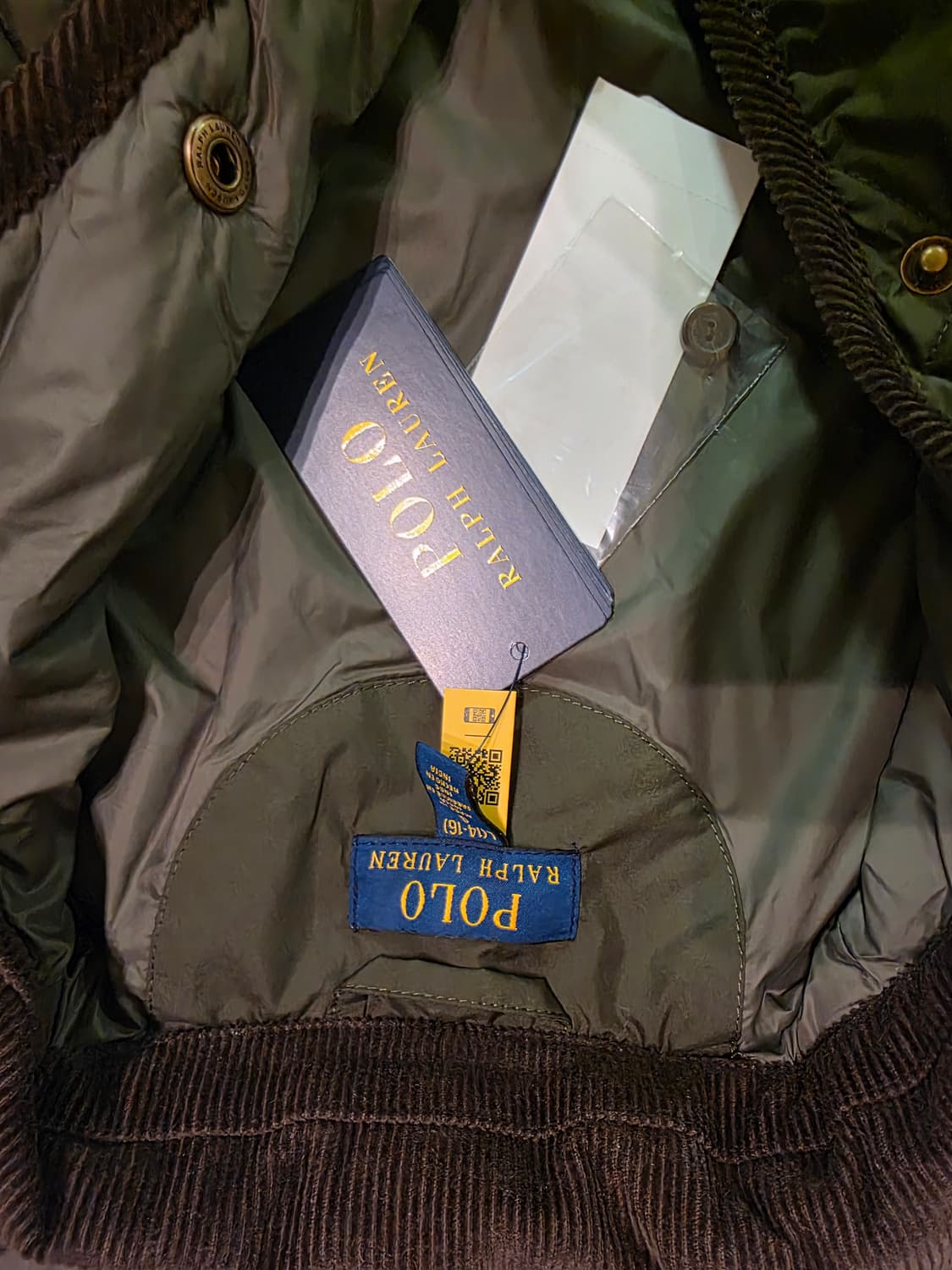 폴로 랄프로렌 키즈 퀼팅 후드 자켓 L(14-16) 성인 여성 55 상품이미지6