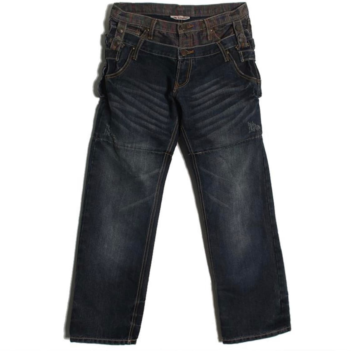 double waist denim pants 상품이미지1