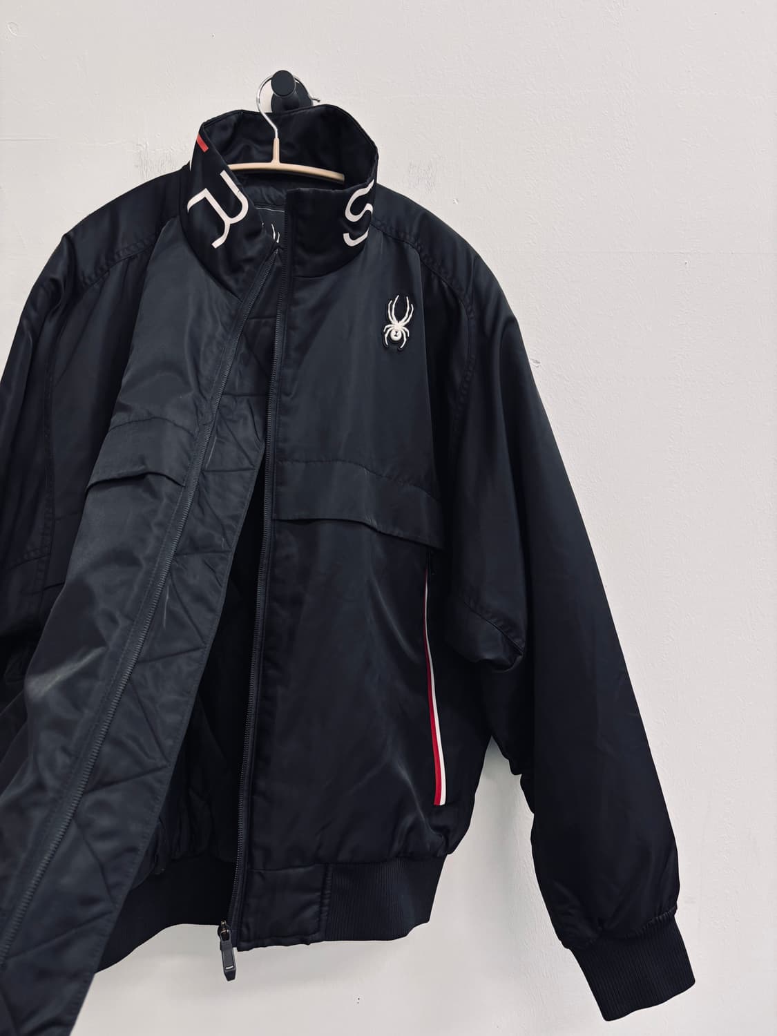 스파이더(SPYDER) 베이스볼 하이넥 자켓 상품이미지3