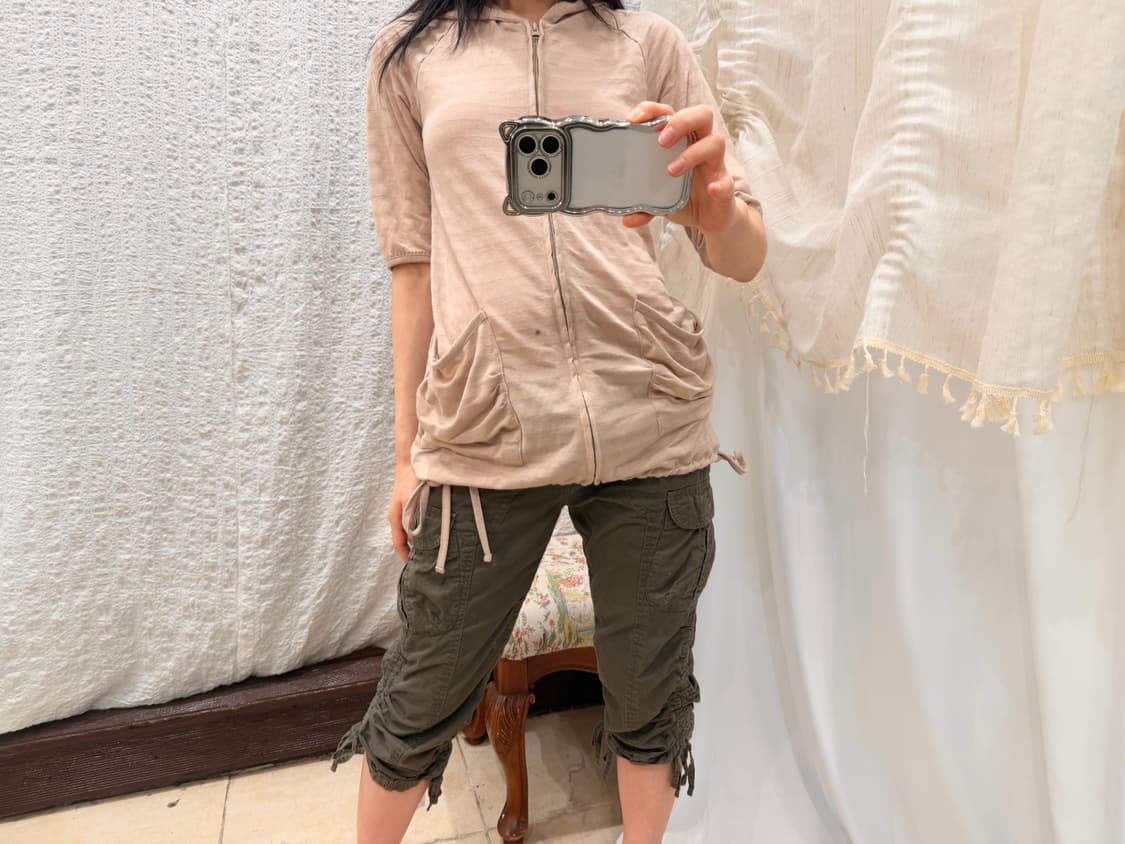 Shirring capri pants 상품이미지3