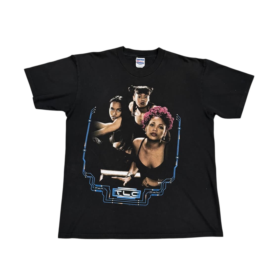 빈티지 90s TLC Fan Mail Tour Rap Tee 상품이미지1