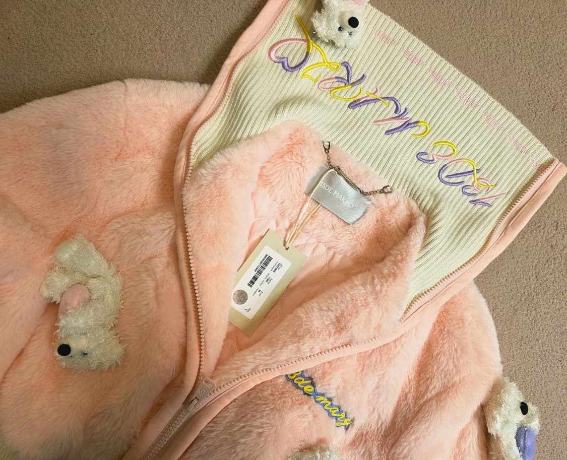 13demarzo 곰돌이 봄버자켓 상품이미지3