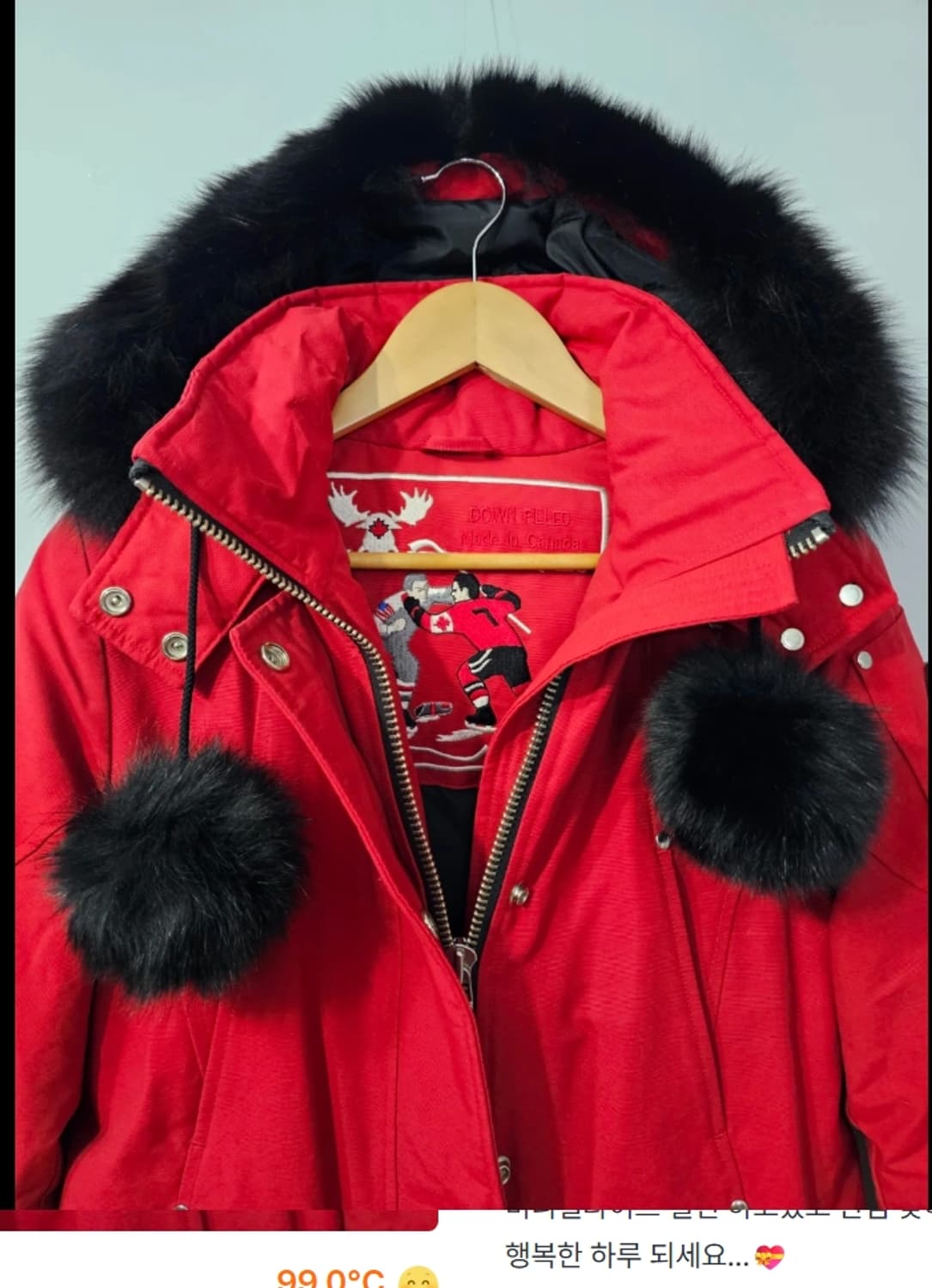 무스너클 스틸링 파카 M 상품이미지4