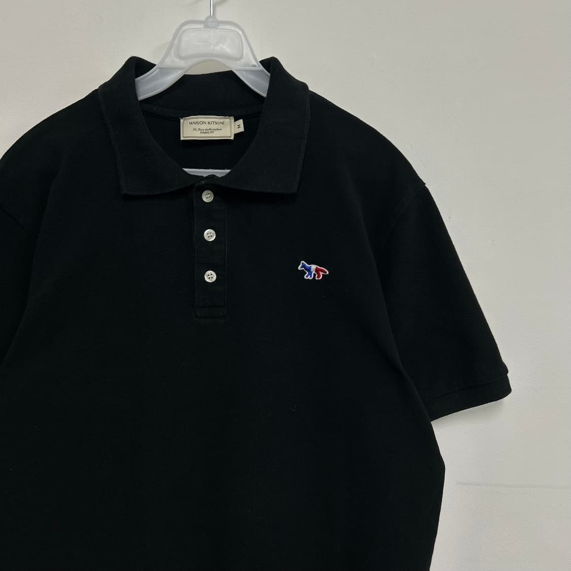 메종키츠네 카라 반팔티[1645] 상품이미지5